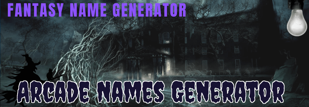 Arcade Names Generator