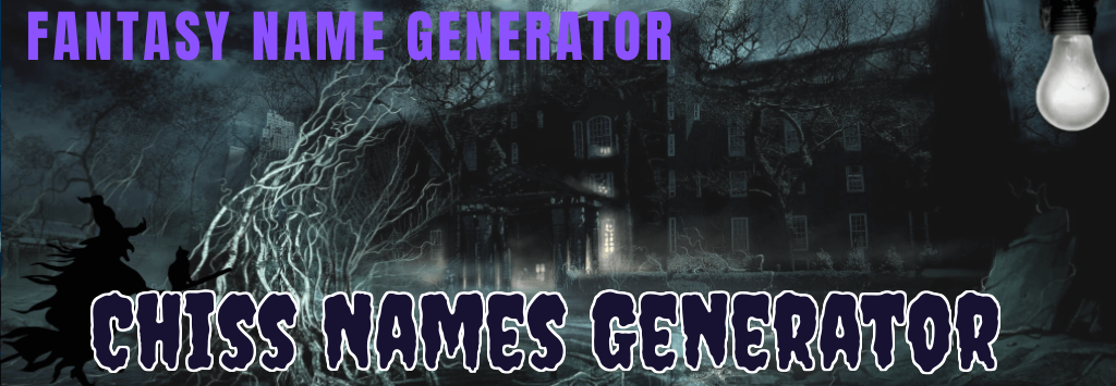 Chiss Names Generator